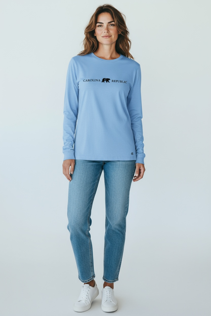 Carolina Blue Long Sleeve All-American Tee