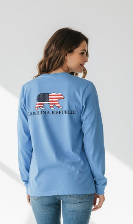 Carolina Blue Long Sleeve All-American Tee